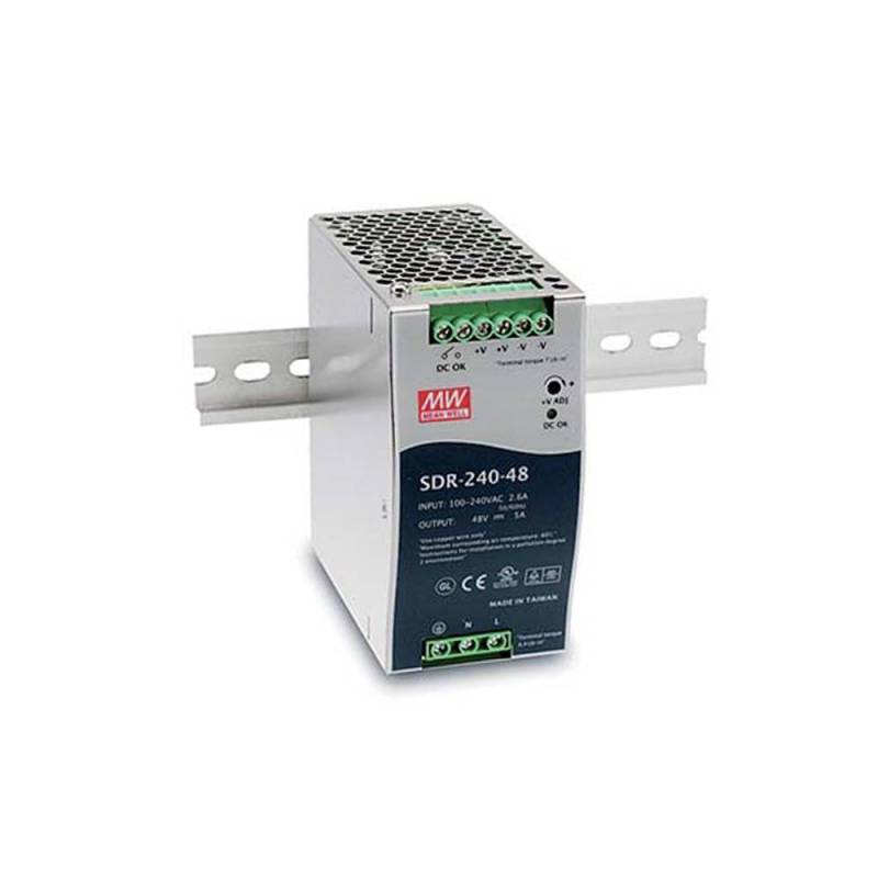 Alimentatore da quadro Monofase Slim SDR240 Alimentatore da quadro Monofase Slim SDR240
