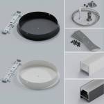 Accessories Aluminium LED Profile NPH-M