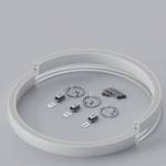 White kit Aluminium LED Profile NPH-B