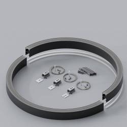 Kit nero Profilo LED in alluminio NPH-B