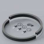 Black kit Aluminium LED Profile NPH-B