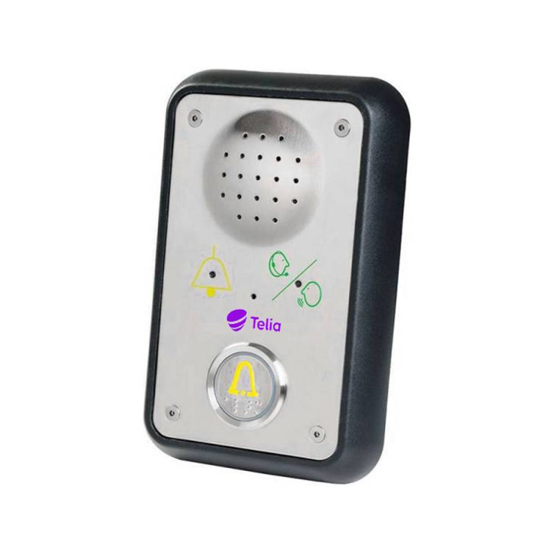 Faceplate + integrated button kit for Telia (formerly Faltcom) ECII® Flex ALBU emergency telephone Faceplate + integrated button kit for Telia (formerly Faltcom) ECII® Flex ALBU emergency telephone