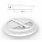 Dimensioni Plafoniera LED tonda Ø400x66 mm