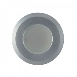 Kit 2 Faretti 12 LED 58-85 da incasso tondi - foro ø 60 mm 2,87 W + alimentatore, prolunghe e cablaggi