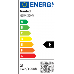 Etichetta energetica - Classe E