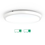 Plafoniera Led Tonda Ø350 temperatura di colore e potenza selezionabile