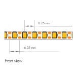 Flex Strip LED 2835 24V 120led/m 9,6W 5mm 1350lm/m IP20 | Nauled Srl