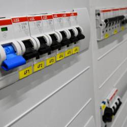 Electrical panels for lift machine rooms